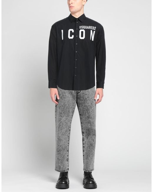 DSquared² Black Shirts for men