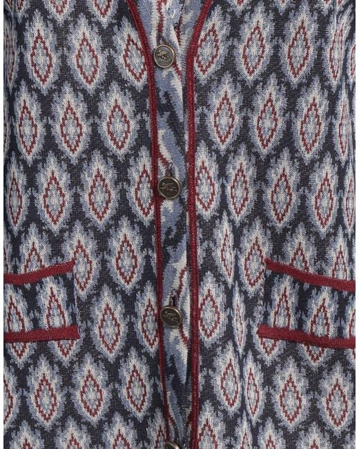 Etro Multicolor Cardigan Viscose, Polyester