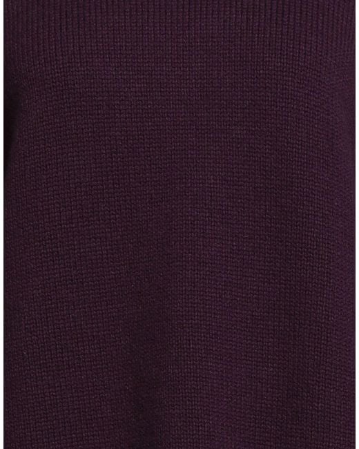 Jil Sander Purple Turtleneck