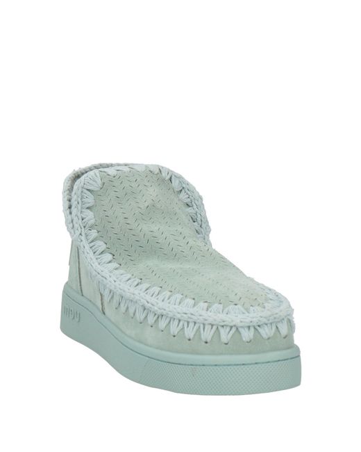 Mou Green Ankle Boots