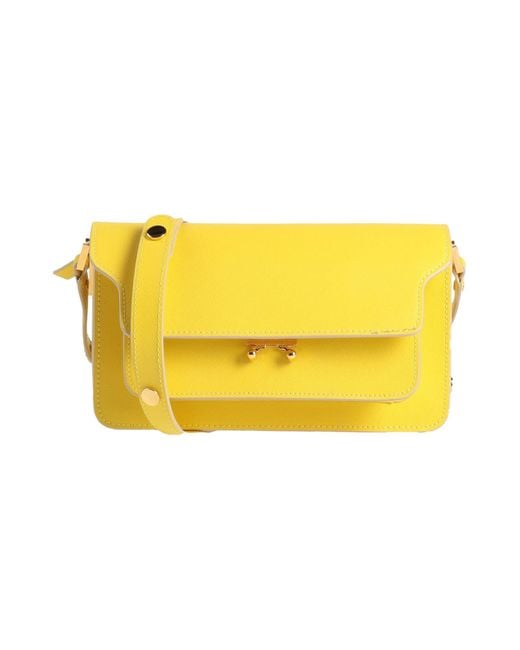 Marni Yellow Cross-body Bag