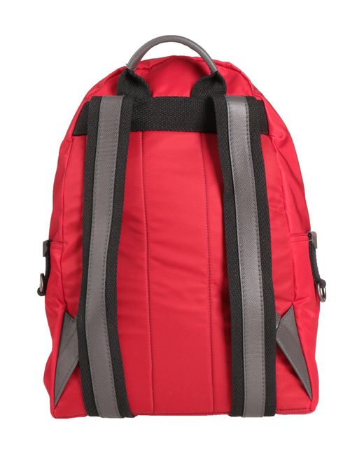 Dolce & Gabbana Red Backpack for men