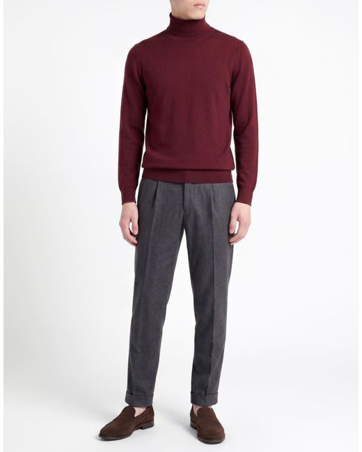 Alpha Studio Rollkragenpullover in Red für Herren