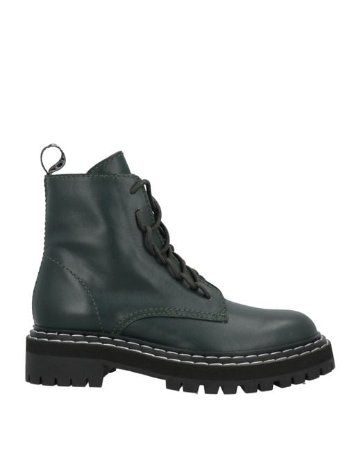 Proenza Schouler Black Ankle Boots