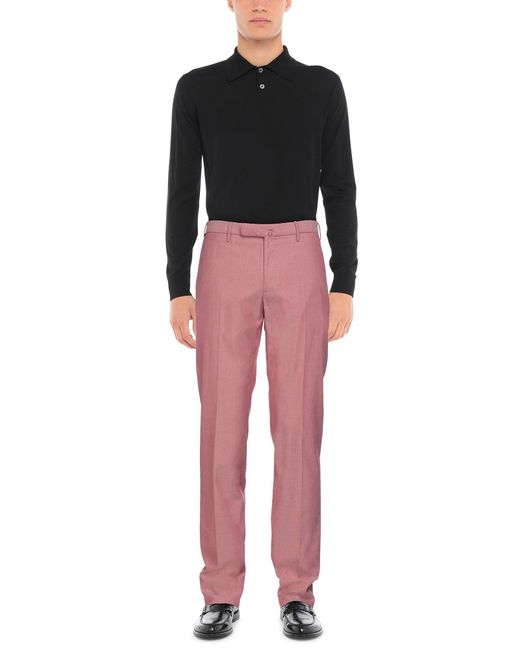 Incotex Pink Trouser for men