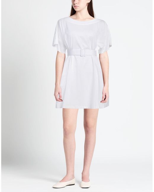 MEIMEIJ White Mini Dress