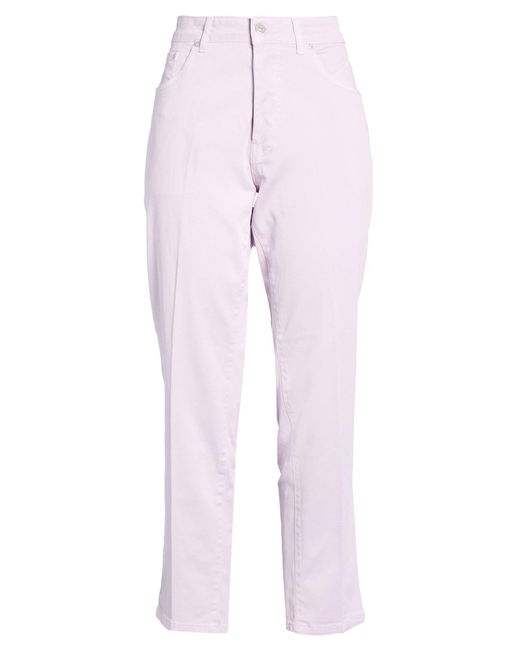 Liu Jo Pink Lilac Jeans Cotton, Elastane