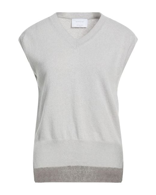 Daniele Fiesoli Gray Collezione N_01 Light Sweater Wool, Cashmere