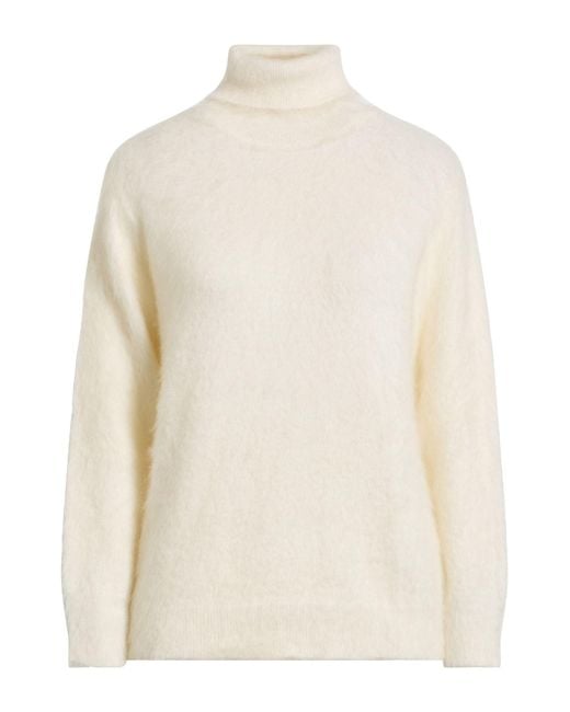 Alberta Ferretti White Turtleneck
