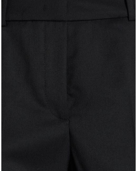 Peserico Black Pants Polyester, Wool, Elastane