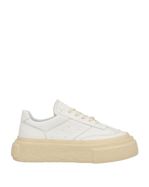 MM6 by Maison Margiela White Trainers for men