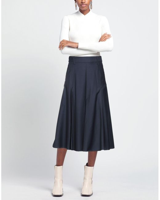 Vetements Blue Midi Skirt