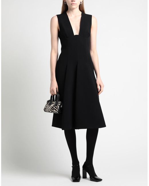 Versace Black Midi Dress