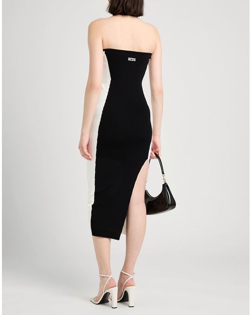 Gcds Black Midi-Kleid