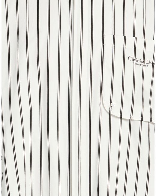 Dior White Shirt Cotton, Polyester for men