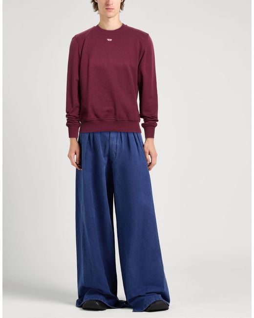 DIESEL Red Sweatshirts for men