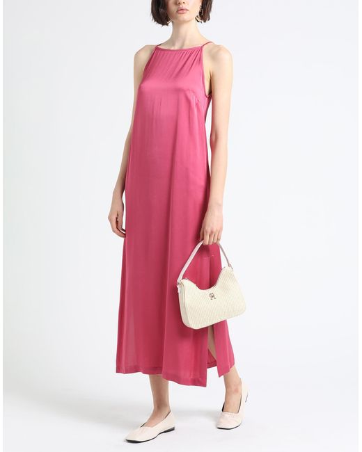 Ottod'Ame Pink Midi Dress