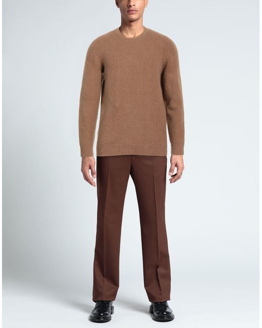 Roberto Collina Brown Jumper for men