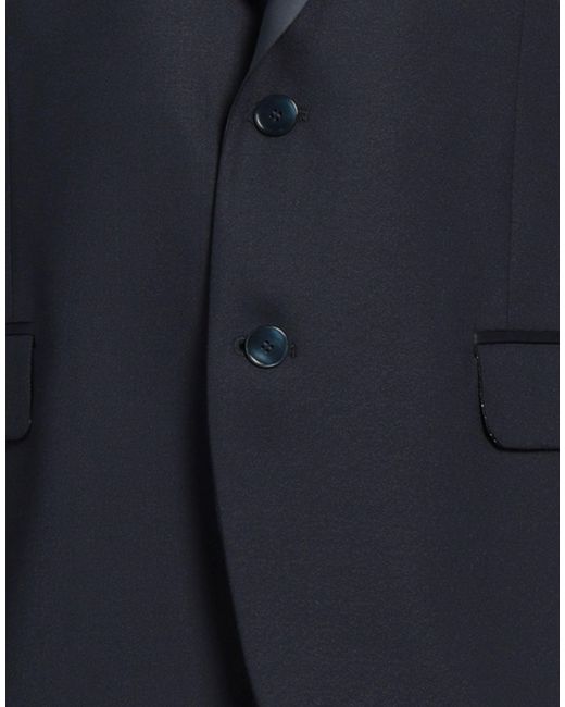 Brian Dales Blue Blazer Polyester, Wool, Elastane for men