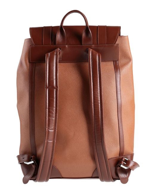Trussardi Brown Rucksack for men