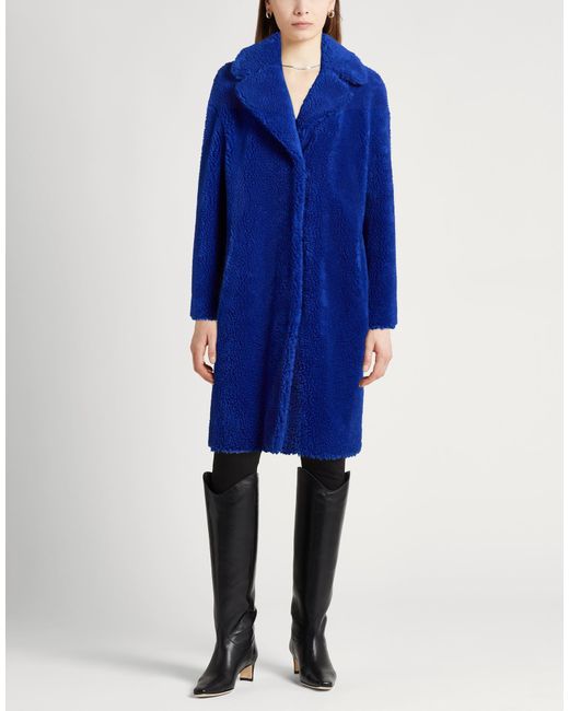 Stand Studio Blue Shearling & Teddy
