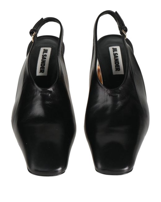 Jil Sander Black Pumps Leather