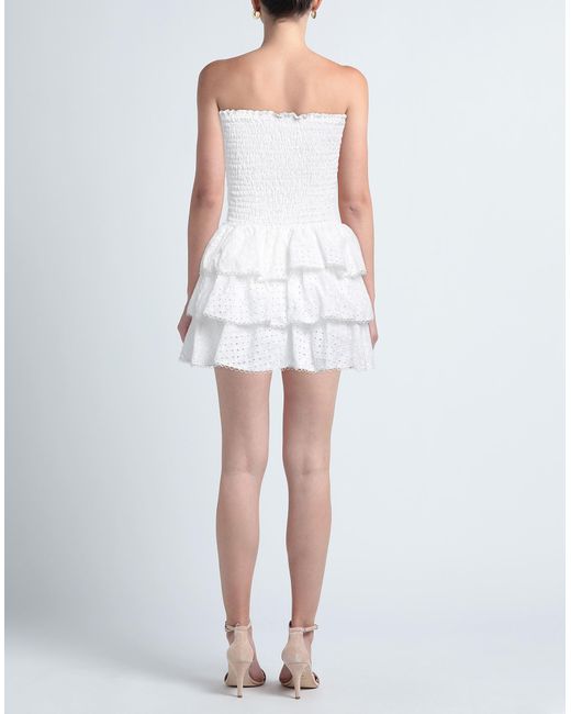 Cc By Camilla Cappelli White Mini Dress