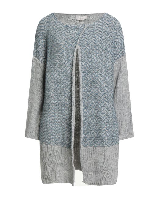 PHO® Firenze Gray Cardigan Acrylic, Wool, Viscose, Alpaca Wool