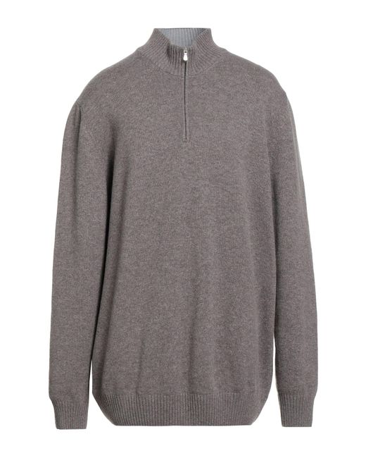 Gran Sasso Gray Sweaters for men