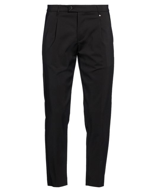 Berna Black Pants Polyamide, Elastane for men