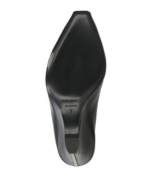 Ferragamo Black Mules & Clogs Leather