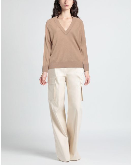 Pullover Equipment de color Natural