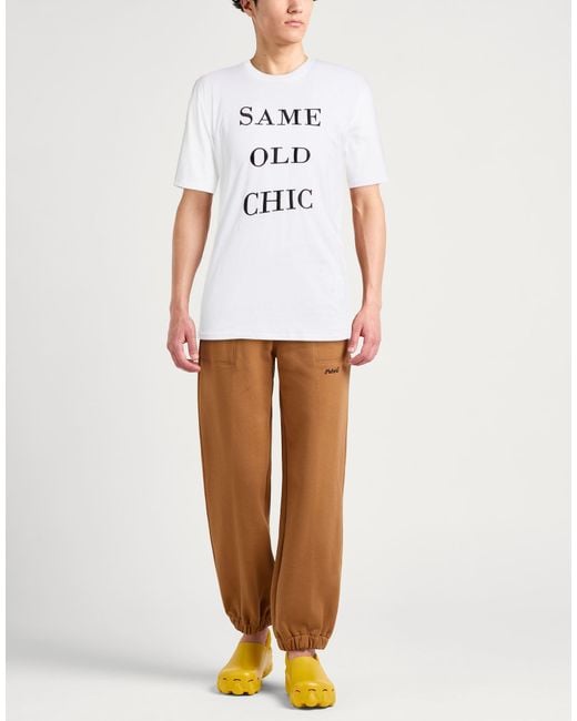 Moschino White T-Shirts for men