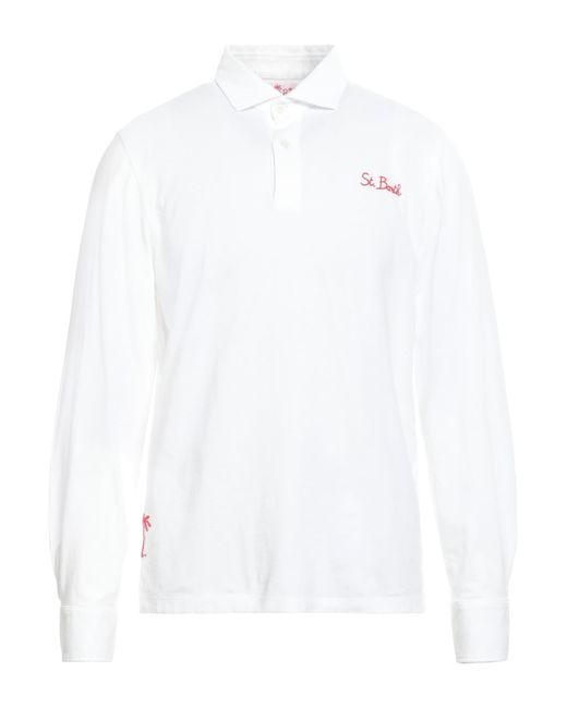 Mc2 Saint Barth White Polo Shirt for men