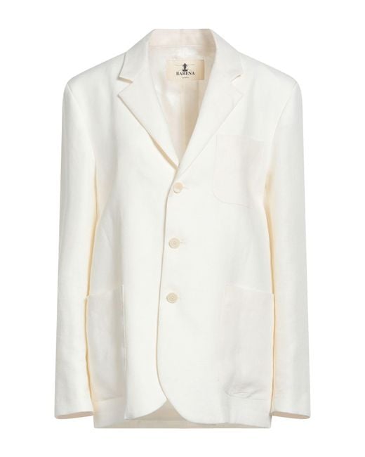 Barena White Blazers