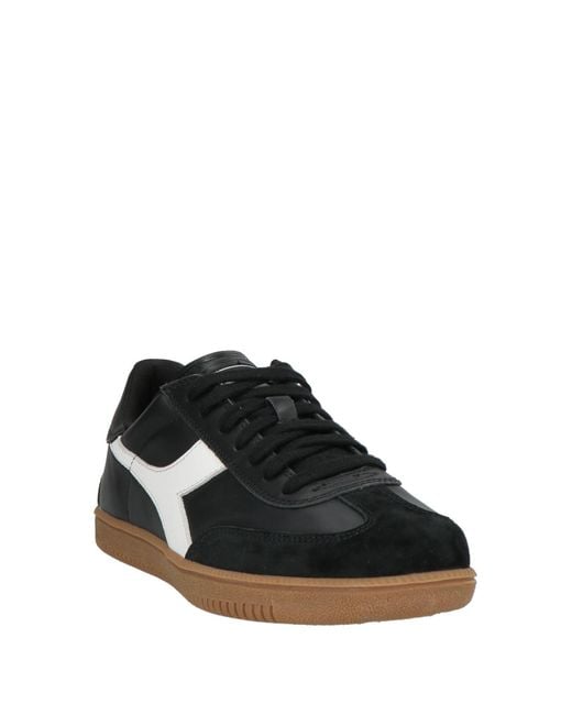 Diadora Black Trainers for men