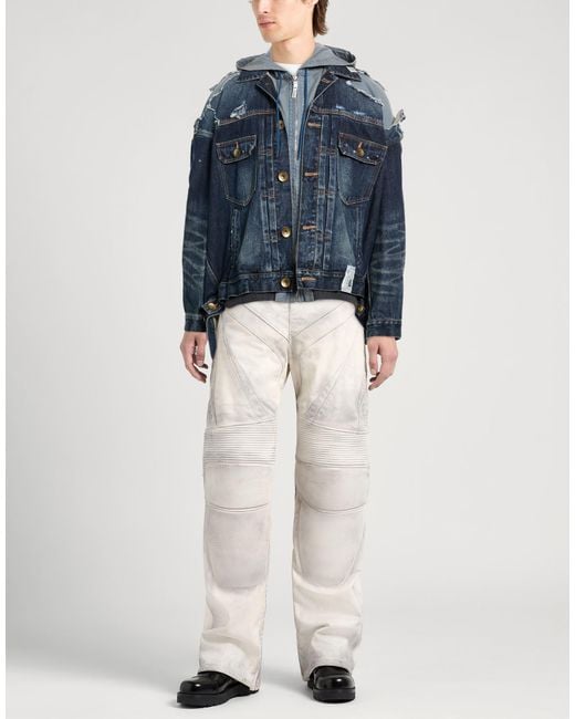 Maison Mihara Yasuhiro Blue Denim Outerwear for men