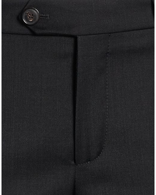 Rrd Black Pants Virgin Wool, Elastane for men