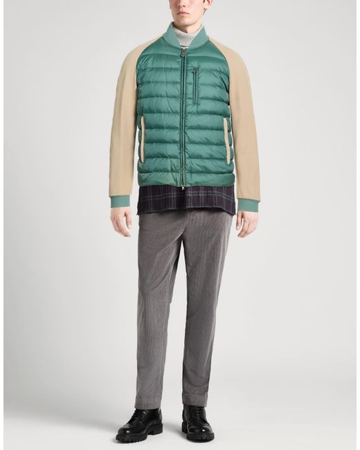 Peuterey Green Puffers for men