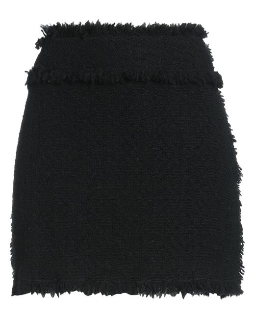 Alberta Ferretti Black Mini Skirt