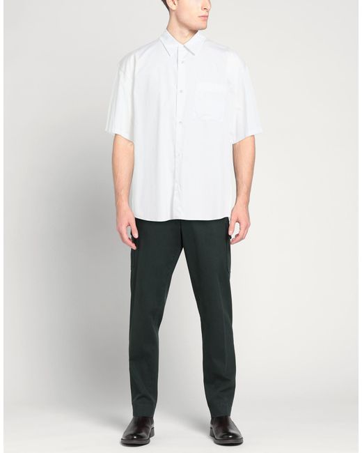 Camisa Attachment de hombre de color White