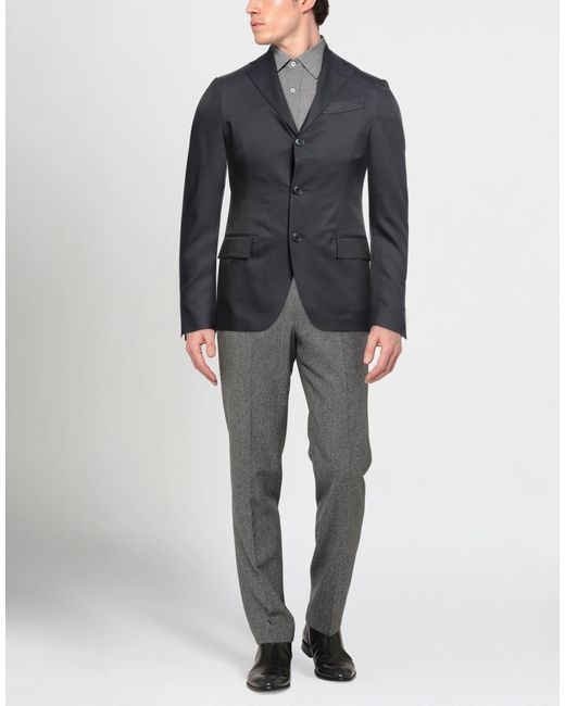 Lardini Black Blazer for men