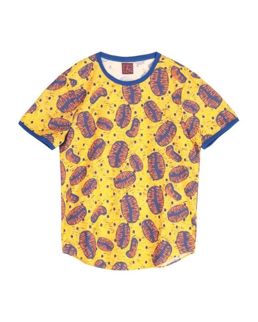 Stella Jean T-Shirts in Yellow für Herren