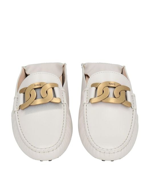 Tod's White Mules & Clogs