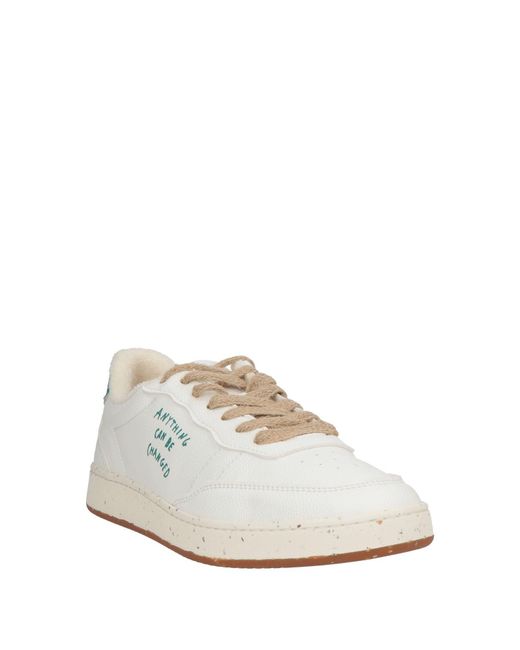 Acbc White Sneakers Textile Fibers for men