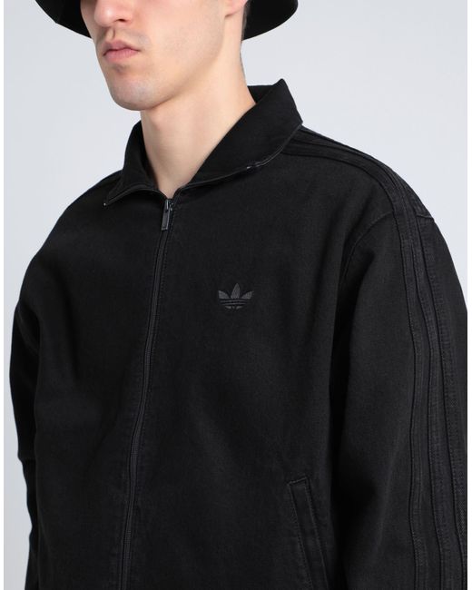 Adidas Originals Jeansjacke/-mantel in Black für Herren