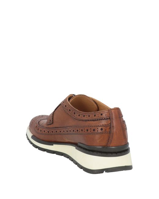 Bruno Verri Brown Lace-up Shoes for men