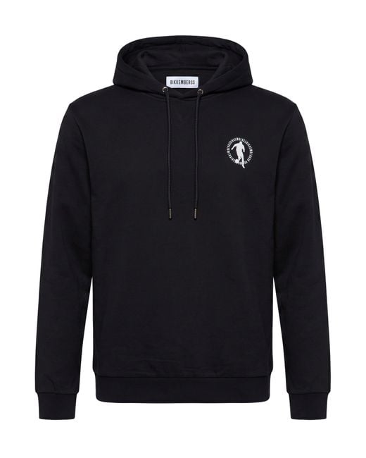 Bikkembergs Blue Sweatshirt Cotton for men
