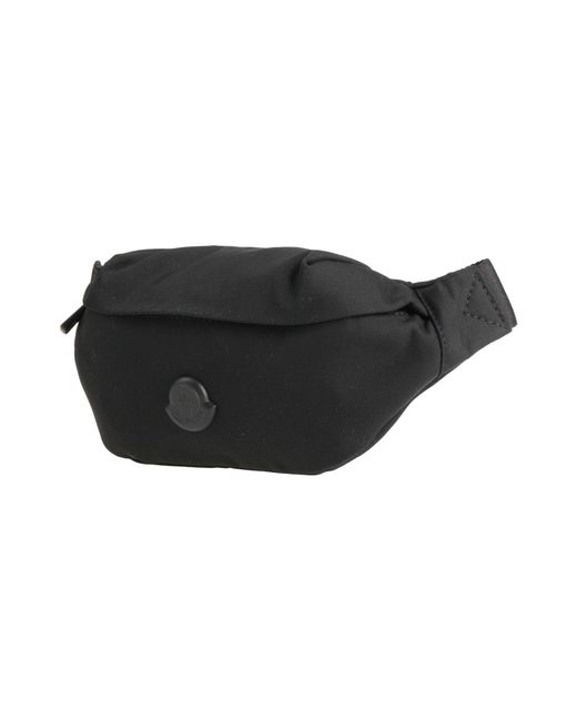 Moncler Black Belt Bag Polyamide, Polyester for men