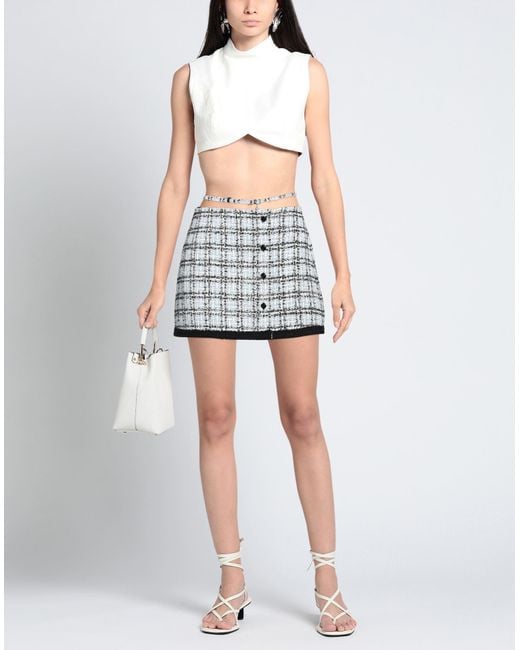 Maje Gray Mini Skirt
